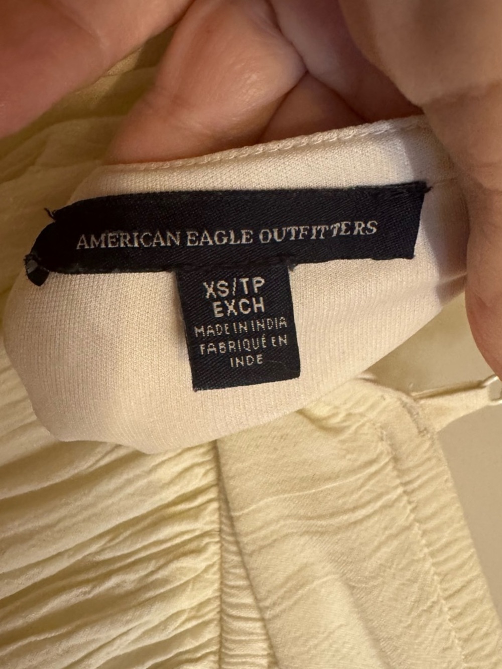 American Eagle Outfitters Cream Beautiful Sundress XSMALL #CL - Picture 6 of 7